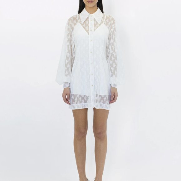 Alice McCall White Mini Dress - Picture 3 of 5